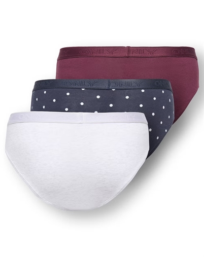 Kids Only - KOGLola 3-Pack Logo Undertøj - Fig